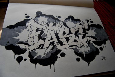 Graffiti Sketch - Photo by TheCokesOne