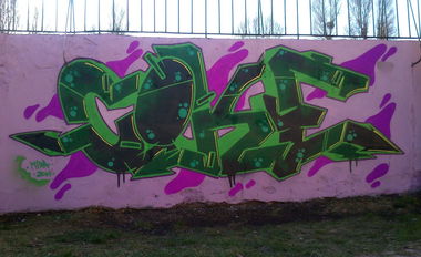 Graffiti Wall - Photo by TheCokesOne (2014)