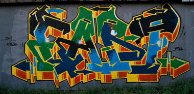Graffiti Wall - Photo by TheCokesOne - fart (2011)