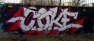Graffiti Wall in Toru - Photo by TheCokesOne - coke, coka, coks (2015)