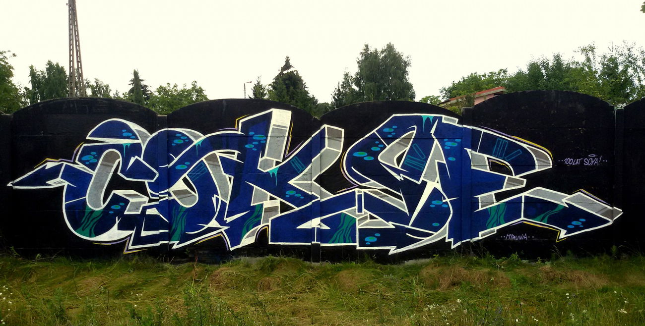 Graffiti Wall - Photo by TheCokesOne - cokse, NerdsJam (2015)