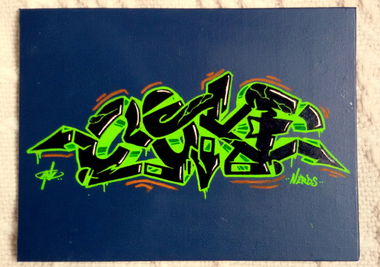 Graffiti Sketch in Toruń - Photo by TheCokesOne - nerds, TwoArrows, coke (2016)