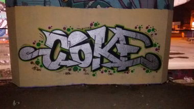 Graffiti Wall - Photo by TheCokesOne - TwoArrowsCrew, nerds (2015)