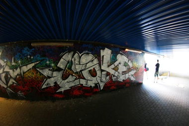 Graffiti Wall - Photo by TheCokesOne - coke (2016)