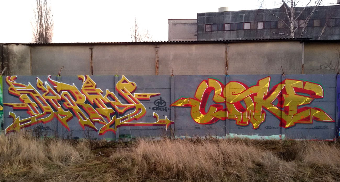 Graffiti Wall - Photo by TheCokesOne - coke, coks, cokse (2015)