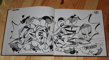Graffiti Sketch - Photo by TheCokesOne - coke, coka, coks (2015)