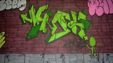 Graffiti Wall - Photo by TheKingKush - KUSH (2017)