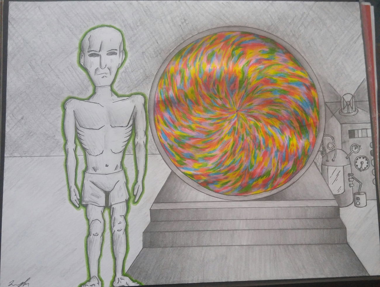 Graffiti Sketch - Photo by TheKingKush - KUSH (2017)