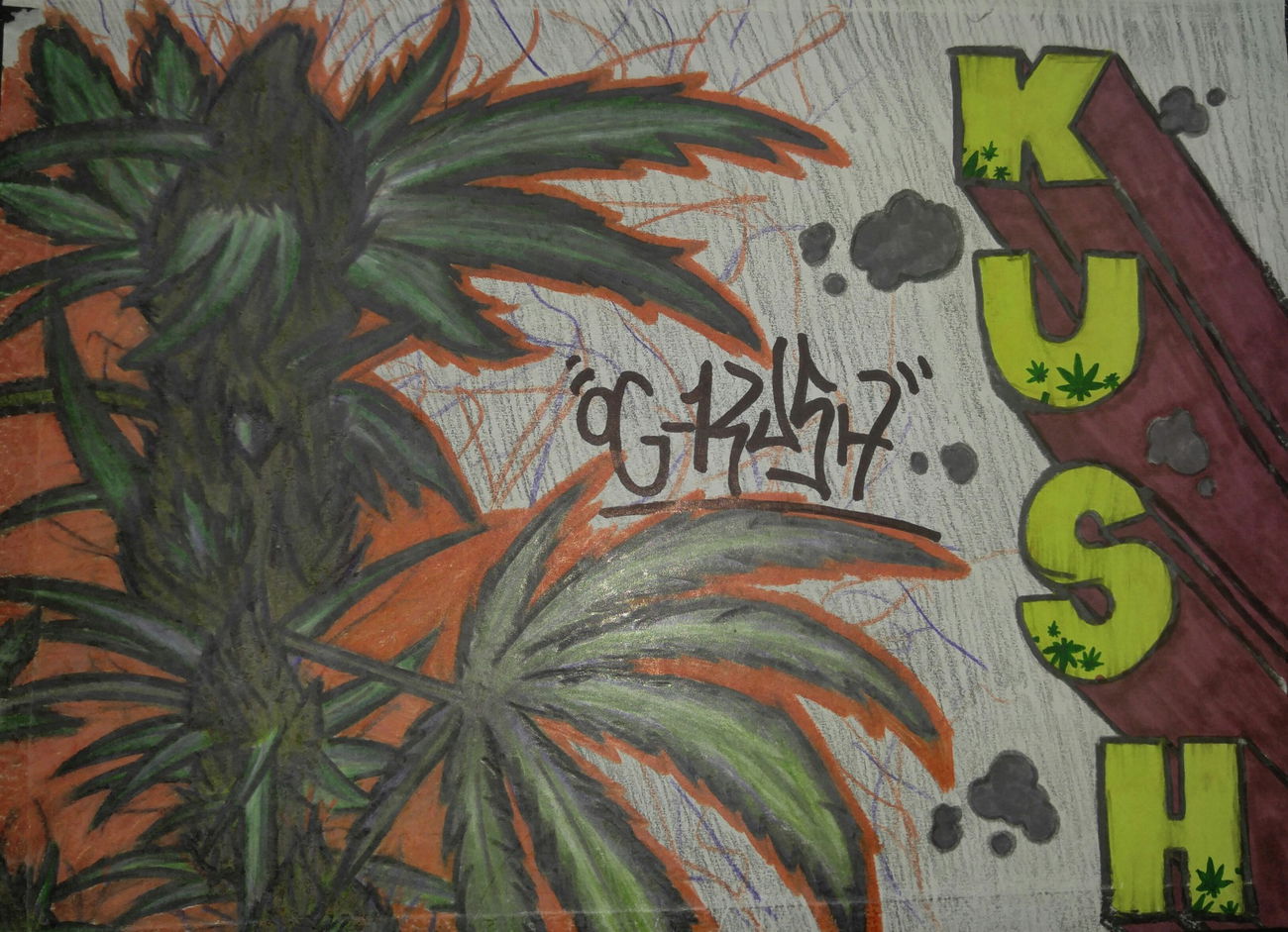 Graffiti Sketch - Photo by TheKingKush - KUSH (2017)