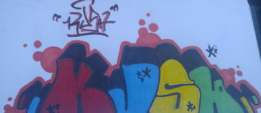 Graffiti Sketch - Photo by TheKingKush - KUSH (2017)