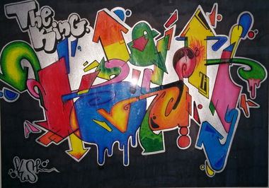 Graffiti Sketch - Photo by TheKingKush - KUSH (2017)