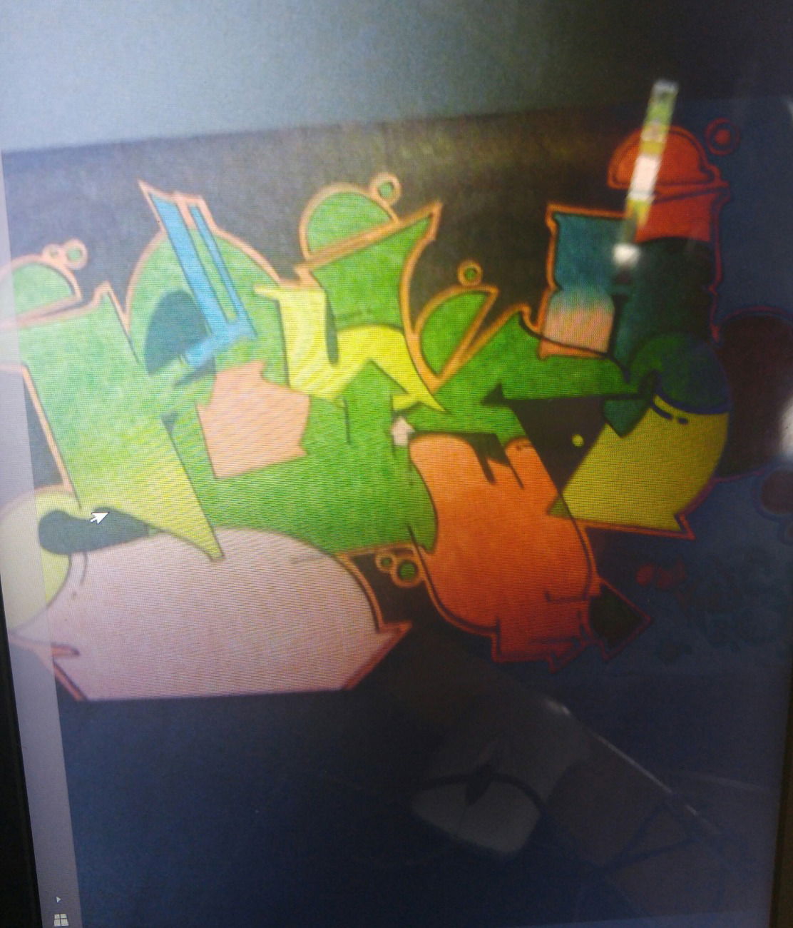 Graffiti Sketch - Photo by TheKingKush - KUSH (2017)