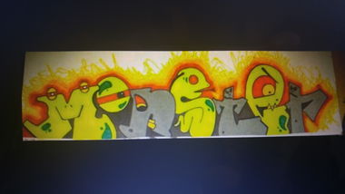 Graffiti Sketch - Photo by TheKingKush - MONSTER (2017)