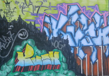 Graffiti Sketch - Photo by TheKingKush - KUSH...KUSH (2017)