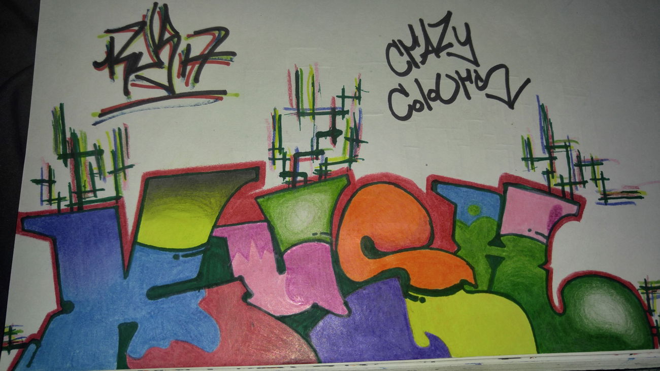 Graffiti Sketch - Photo by TheKingKush - KUSH (2017)