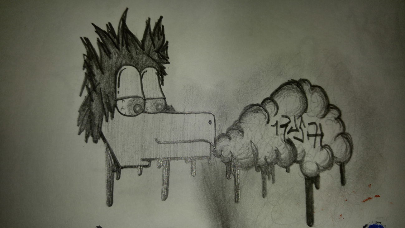 Graffiti Sketch - Photo by TheKingKush - KUSH (2017)