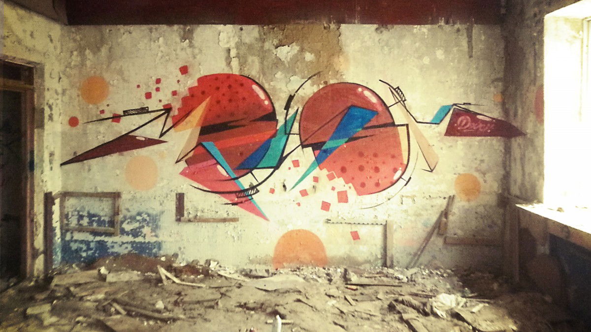 Graffiti Bombing in Moscow - Photo by TheMrDasen - OTD, Dasen, Sanfok