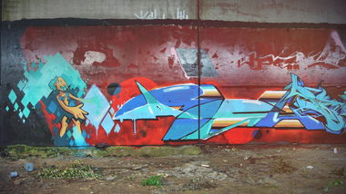 Graffiti Wall - Photo by TheMrDasen