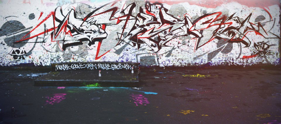 Graffiti Wall - Photo by TheMrDasen