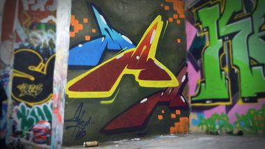 Graffiti Wall - Photo by TheMrDasen