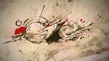 Graffiti Sketch - Photo by TheMrDasen - OTD, Dasen (2013)
