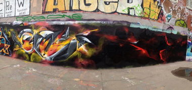 Graffiti Wall - Photo by TheMrDasen (2014)