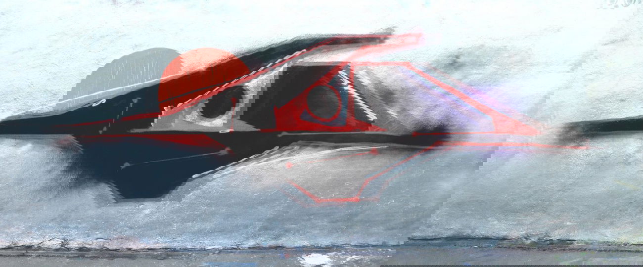 Graffiti Wall - Photo by TheMrDasen - Abstraction, Graffuturism (2014)