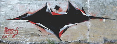 Graffiti Wall - Photo by TheMrDasen - Abstraction (2014)