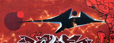 Graffiti Sketch in Leipzig - Photo by TheMrDasen - abstraction (2014)