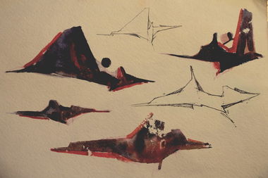 Graffiti Sketch - Photo by TheMrDasen - Abstraction, graffuturism (2014)