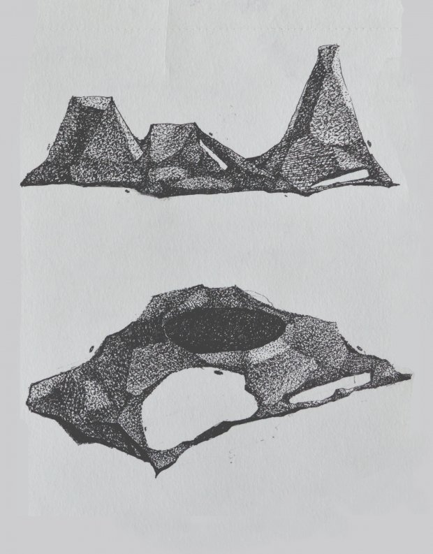 Graffiti Sketch - Photo by TheMrDasen - abstraction, graffuturism (2014)