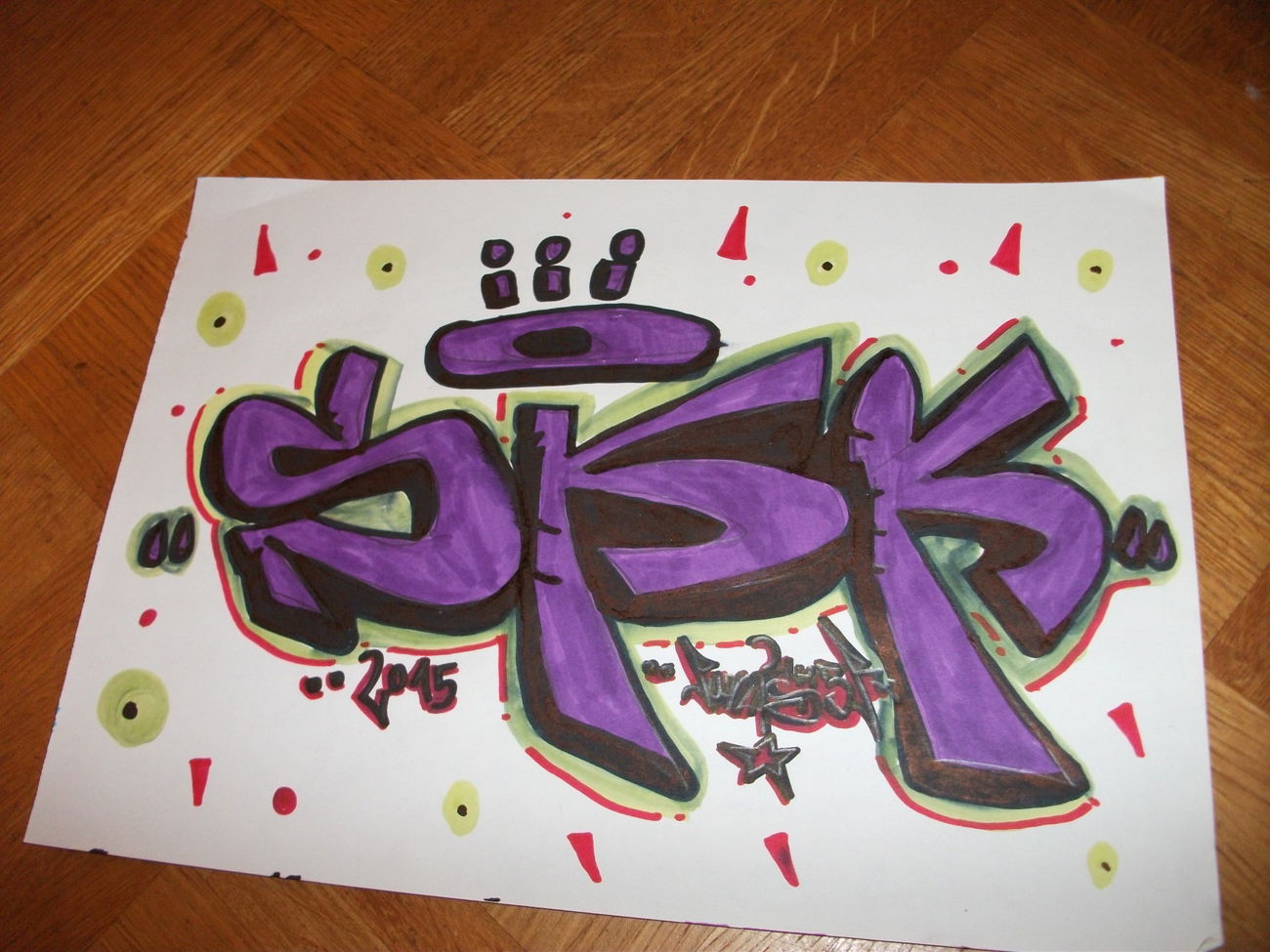 Graffiti Sketch - Photo by ThePunisher - punisher (2015)