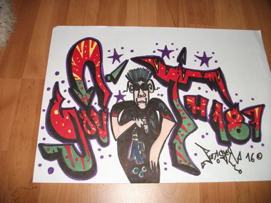 Graffiti Sketch - Photo by ThePunisher - punisher (2016)