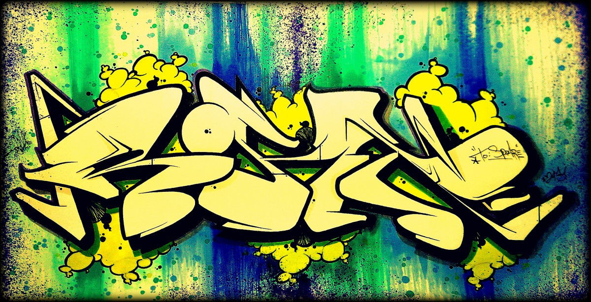 Graffiti Wall in Saarbrücken - Photo by TheRightOne - Right, Rightone, Sketch