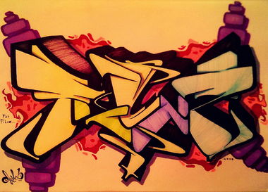 Graffiti Sketch - Photo by TheRightOne - Filiz, ©Right (2013)