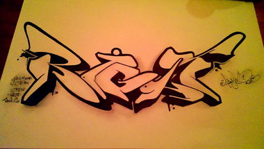 Graffiti Sketch - Photo by TheRightOne - Right, ©Right (2013)