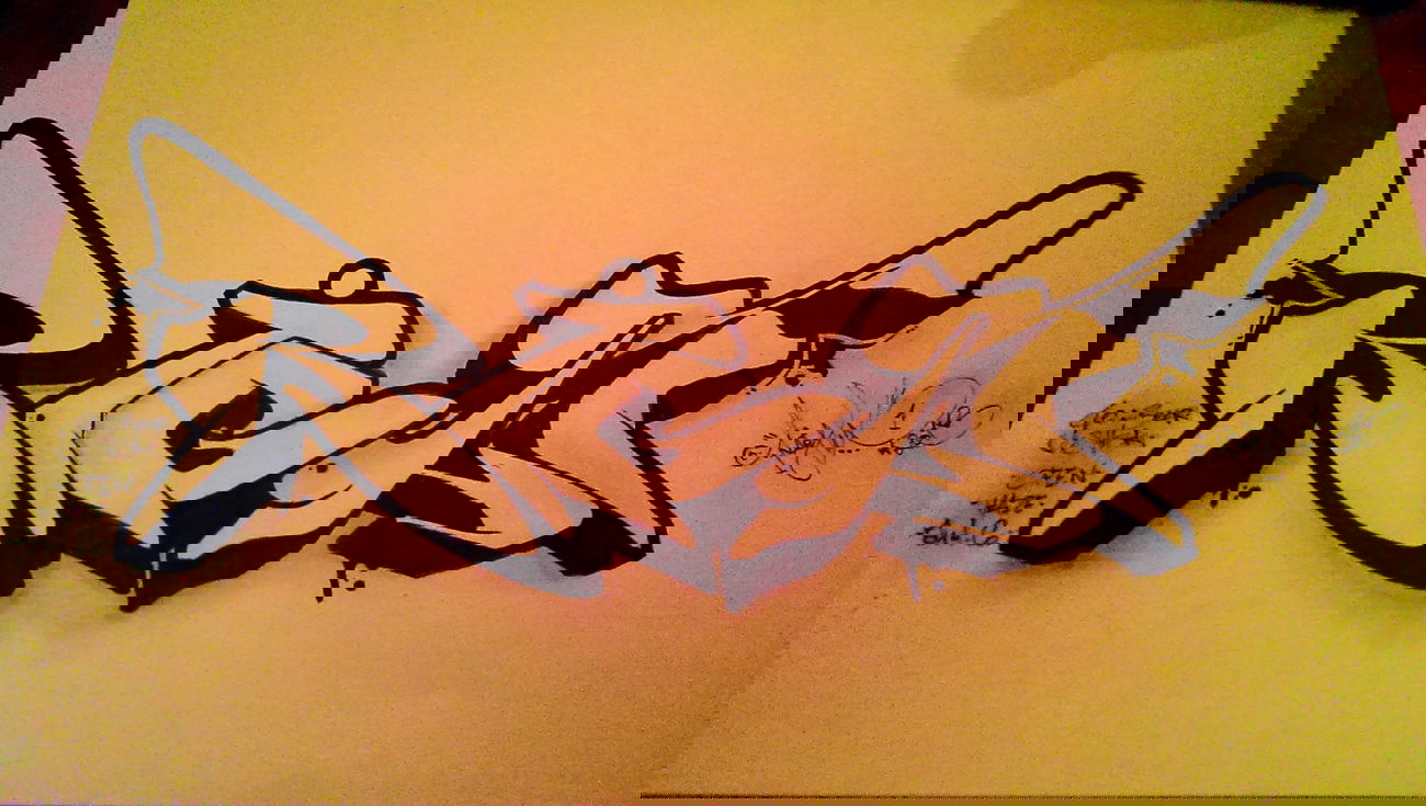 Graffiti Sketch - Photo by TheRightOne - Right, ©Right (2013)