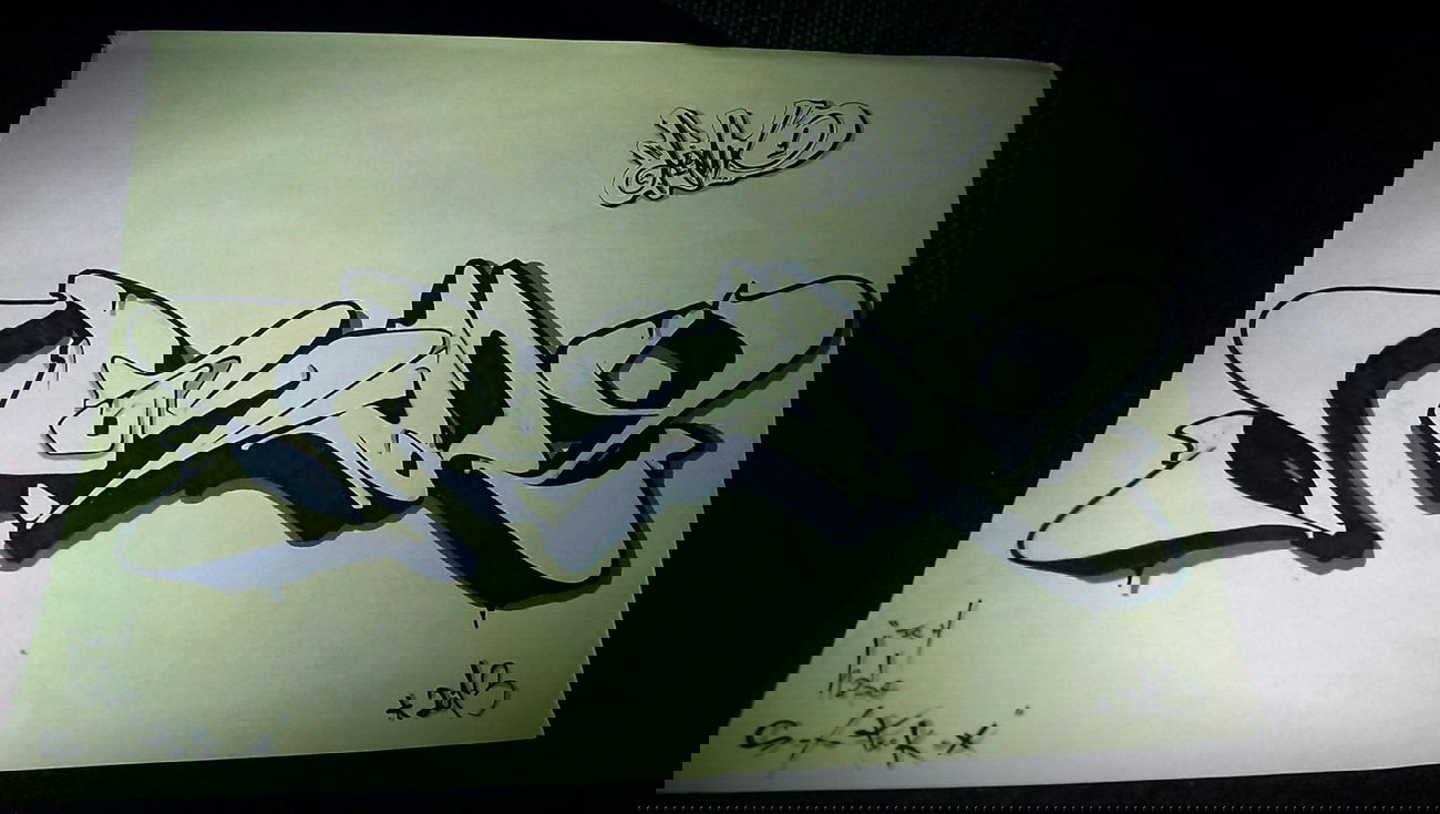 Graffiti Sketch - Photo by TheRightOne - MayDay, ©Right (2013)