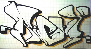Graffiti Sketch - Photo by TheRightOne - Right, ©Right (2013)