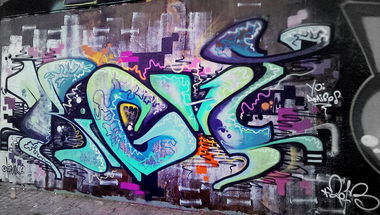 Graffiti Wall - Photo by TheRightOne - Right, ©Right (2013)