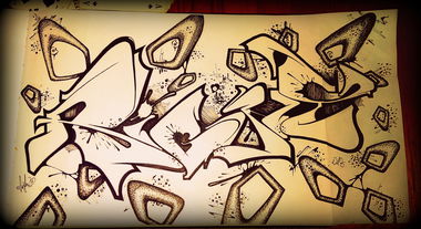 Graffiti Sketch - Photo by TheRightOne - Right, Rightone (2013)