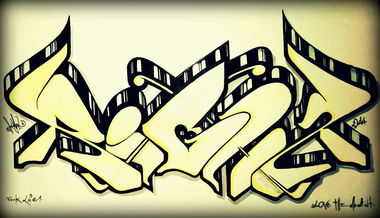 Graffiti Sketch - Photo by TheRightOne - Right, ©, Rightone (2014)