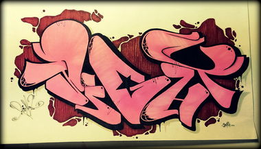 Graffiti Sketch - Photo by TheRightOne - Right, ©, Rightone (2014)