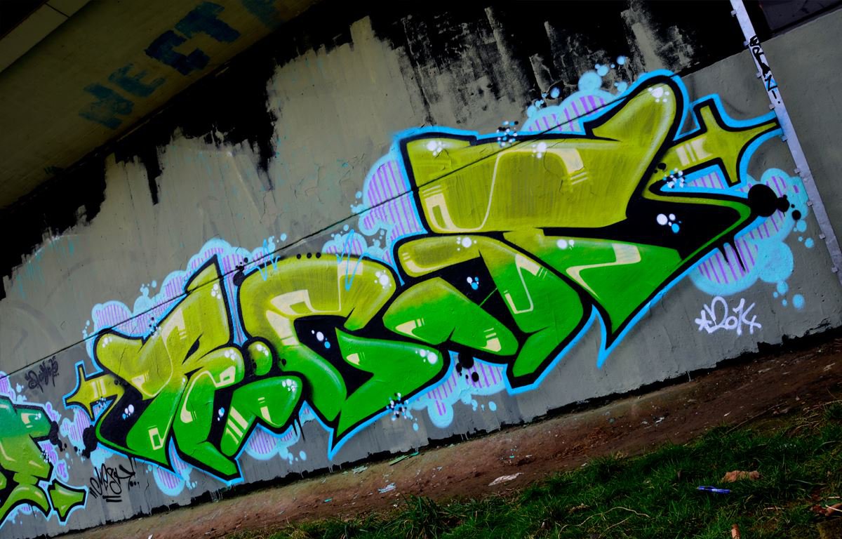 Graffiti Wall - Photo by TheRightOne - Right, Rightone, ©Right (2014)
