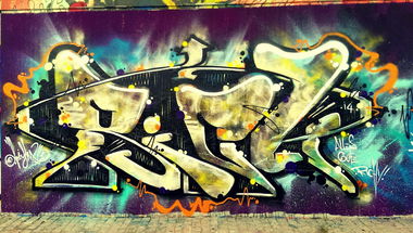 Graffiti Wall - Photo by TheRightOne - Right, Rightone, Saarbrücken (2014)