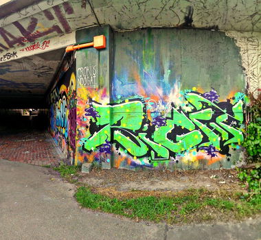 Graffiti Wall - Photo by TheRightOne - Right, Rightone, Saarbrücken (2014)