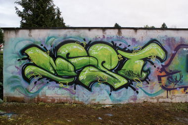 Graffiti Artwork - Photo by TheRightOne - Nest, Saarbrücken (2015)