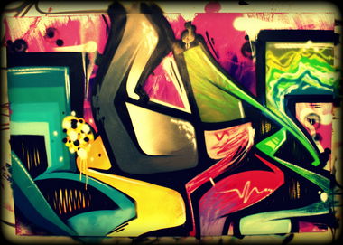 Graffiti Wall - Photo by TheRightOne - Right, One, Canvass