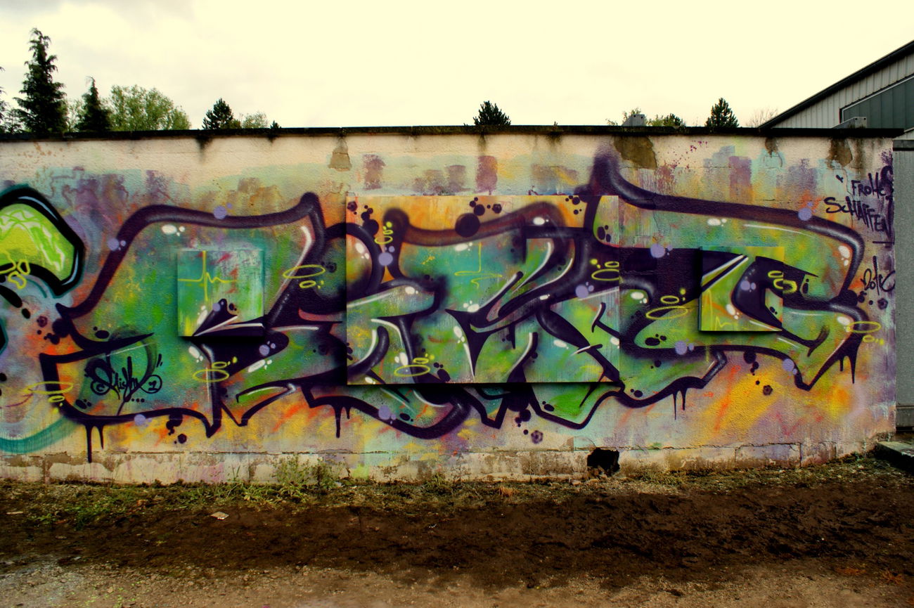 Graffiti Artwork - Photo by TheRightOne - Right, Rightone, Saarbrücken (2015)
