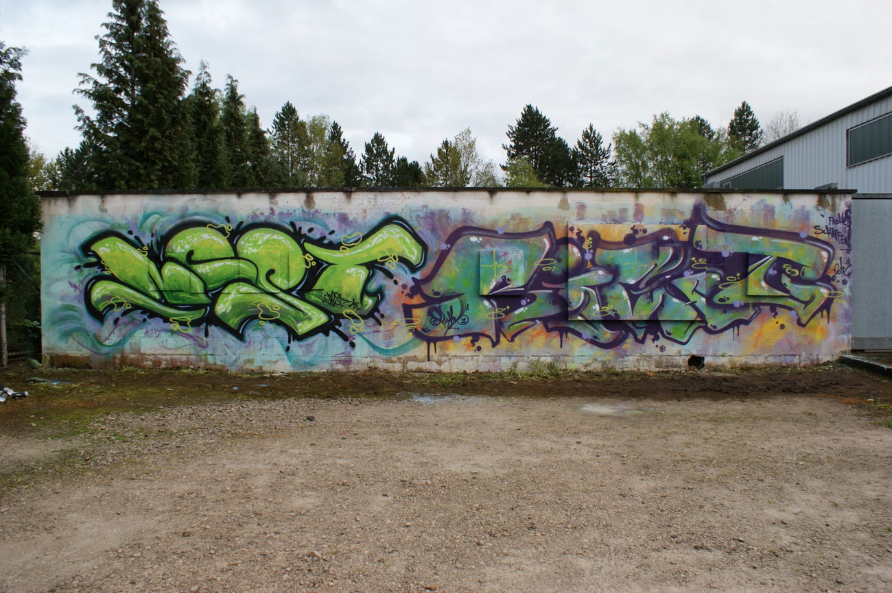 Graffiti Artwork - Photo by TheRightOne - Nest, Nestone, Right (2015)